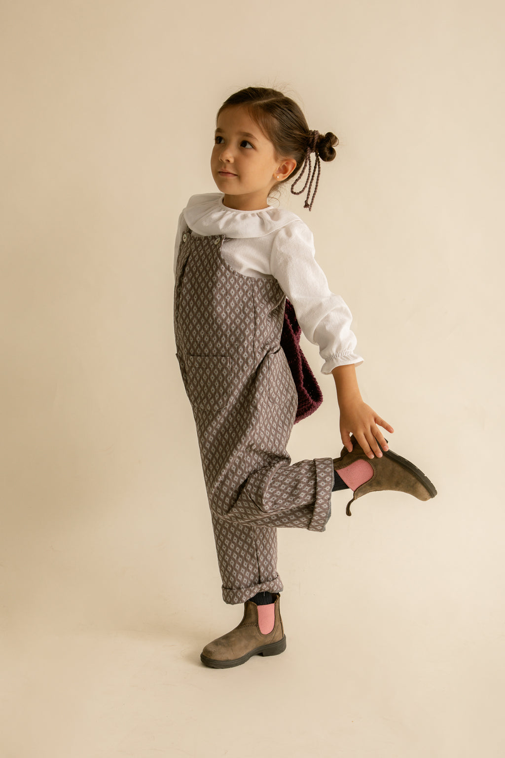 Peto Matilde Rombo Gris