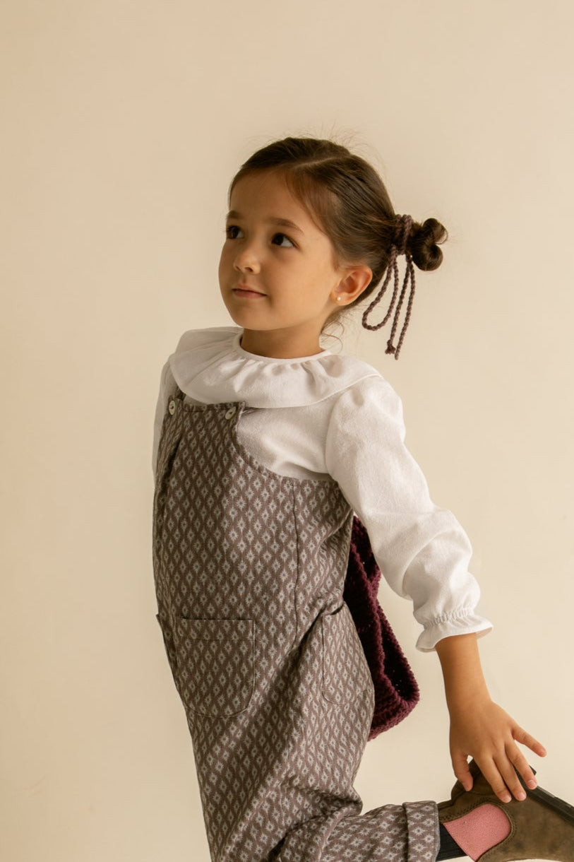 Camisa Volante Blanca