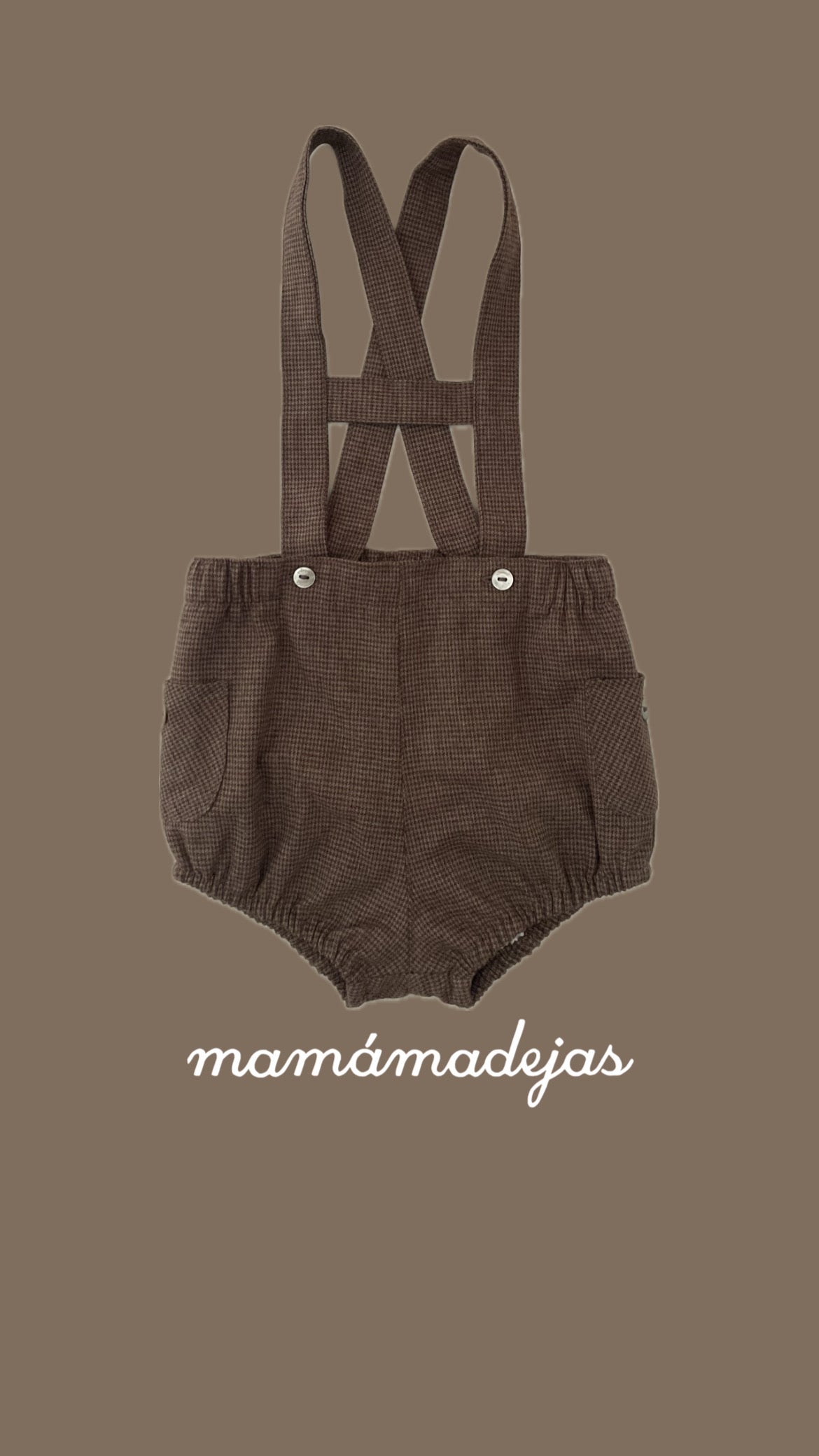 Pantalón Bolsillos Lord Marron