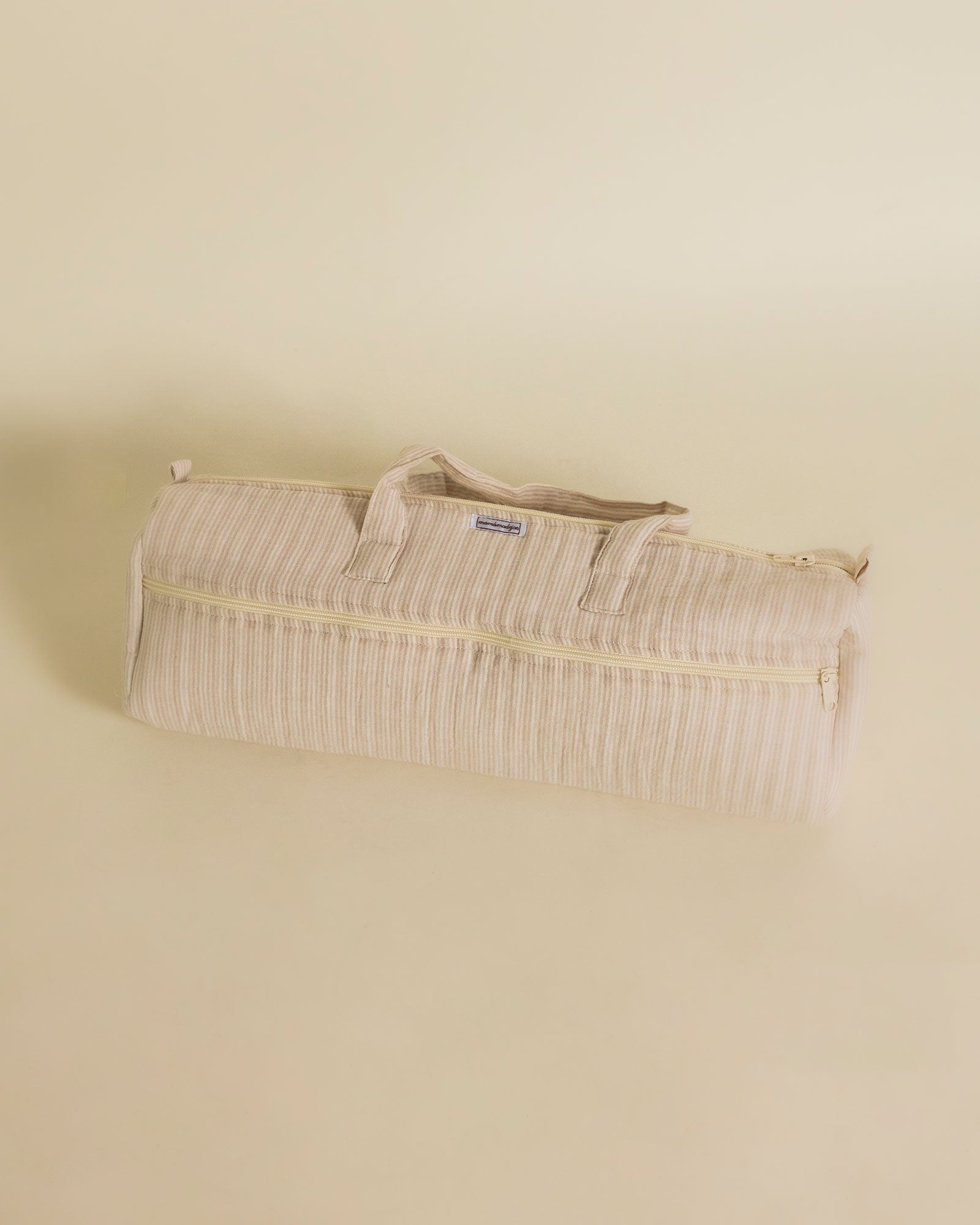 Pack Bolsas Rayas beige