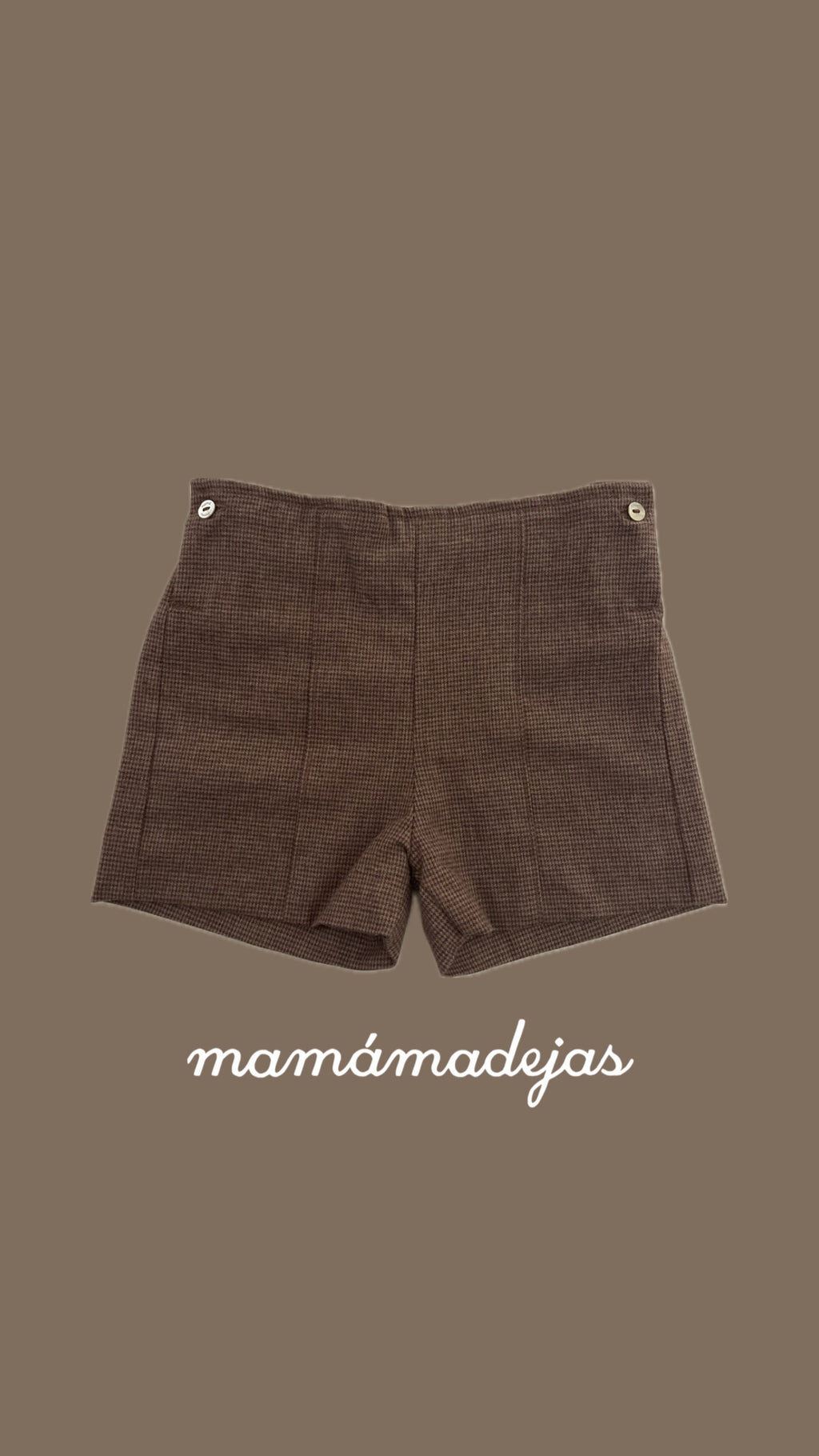 Pantalón Recto Lord Marrón