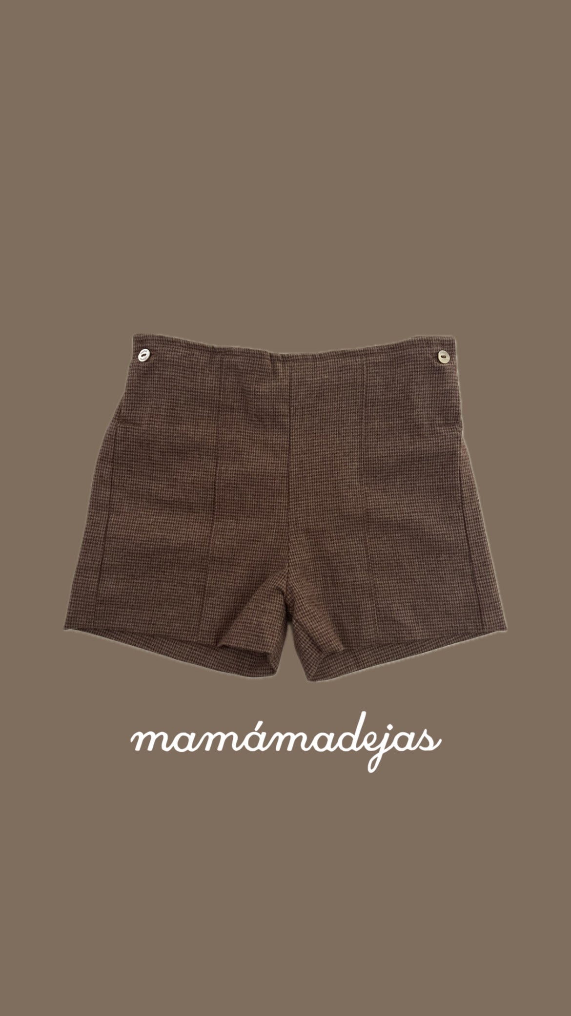 Pantalón Recto Lord Marrón