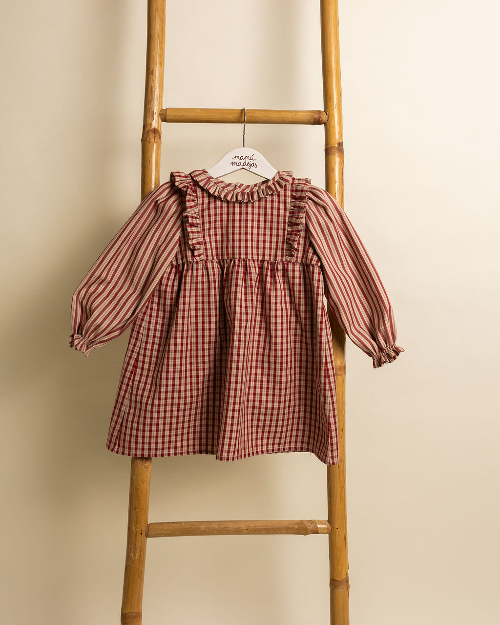 Vestido Charlotte Puchero Rojo