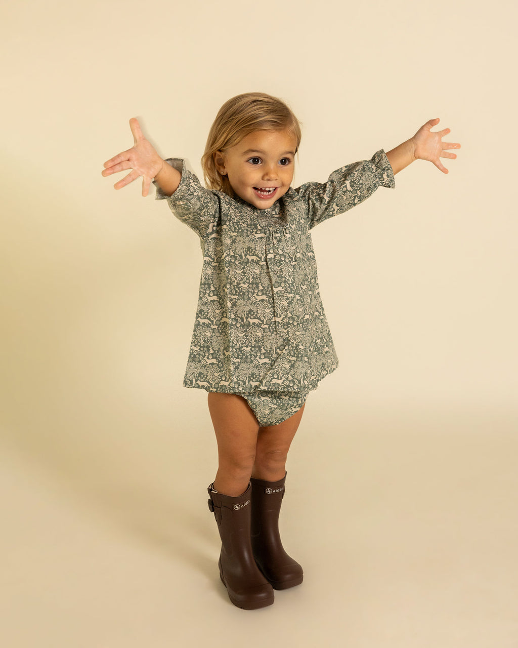 Vestido Frunces Bambi