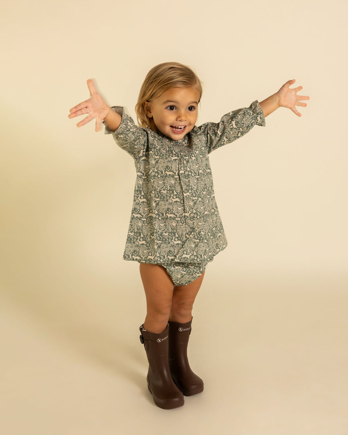 Vestido Frunces Bambi