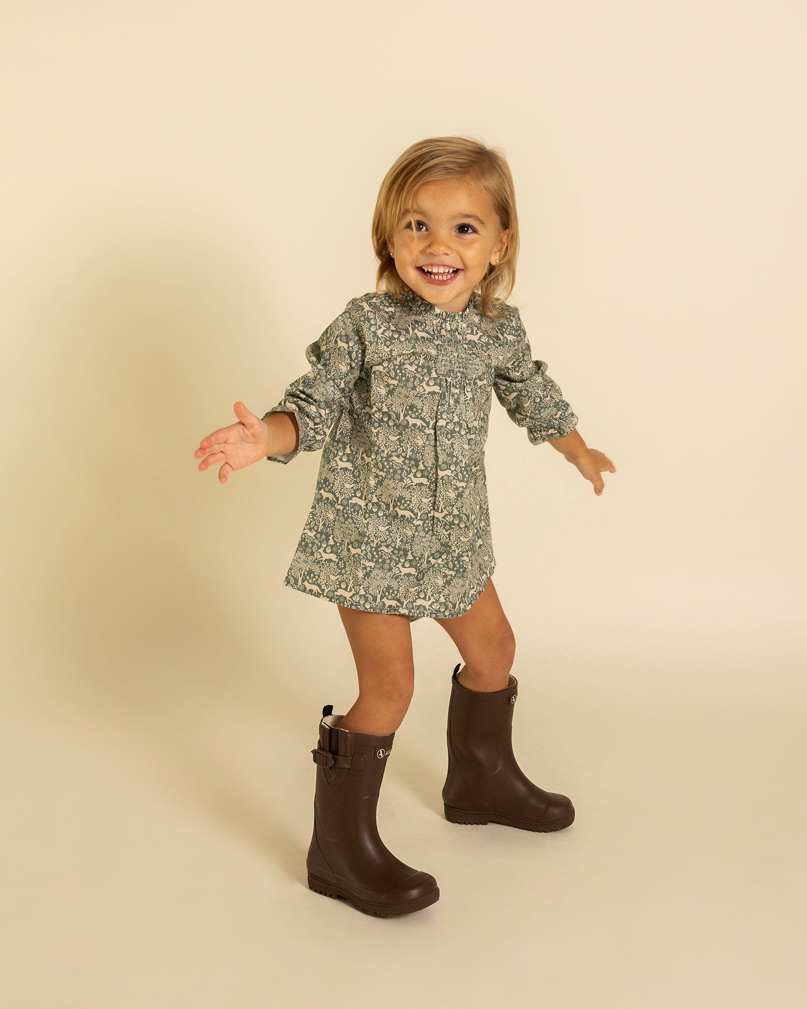 Vestido Frunces Bambi