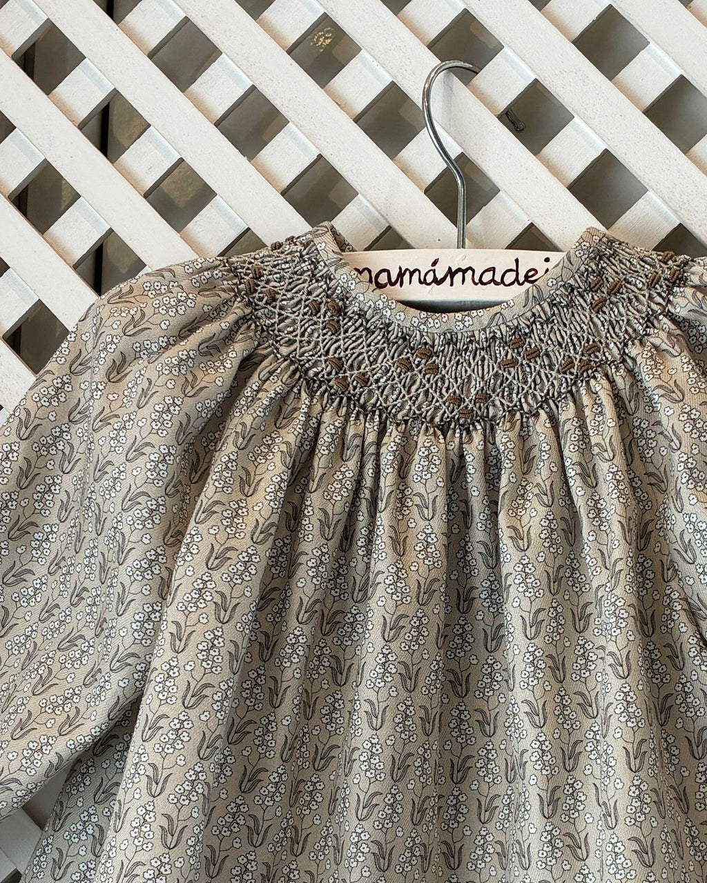 Vestido Nidos Cotton