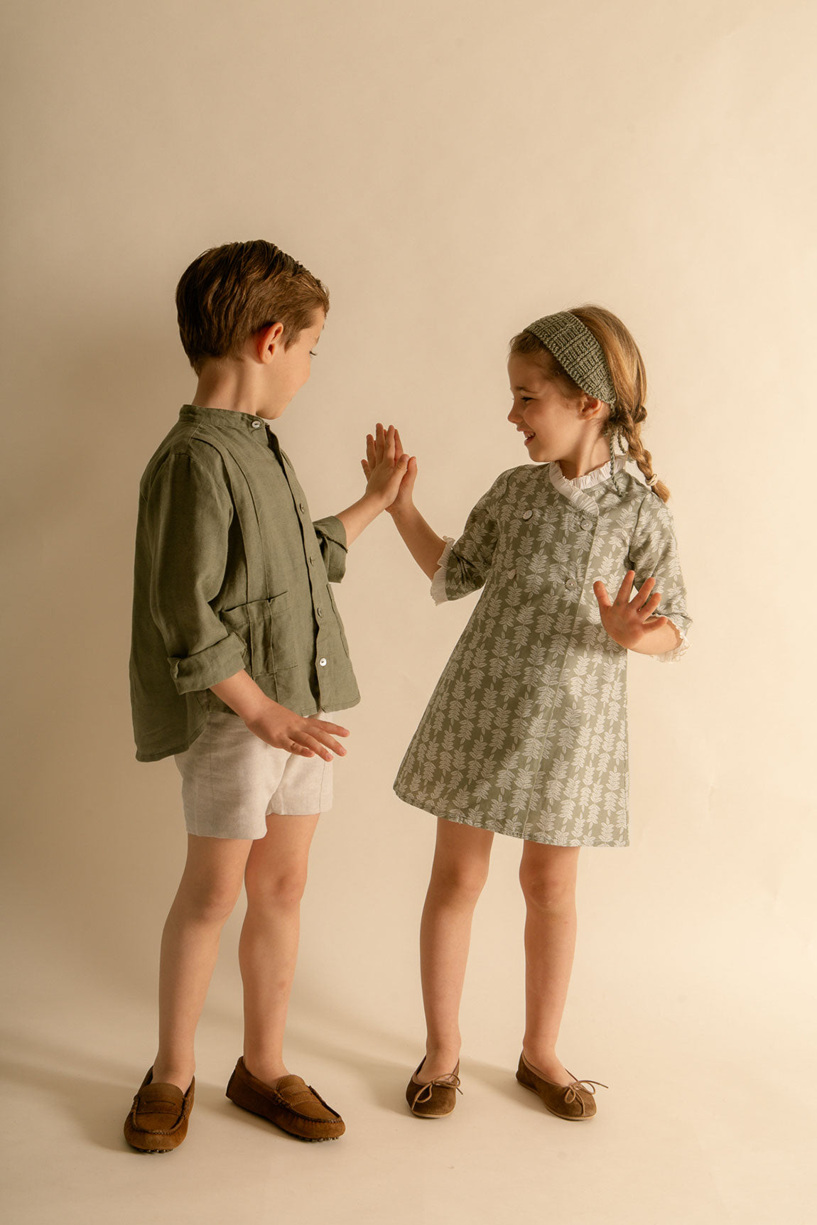 Guayabera Verde Caza