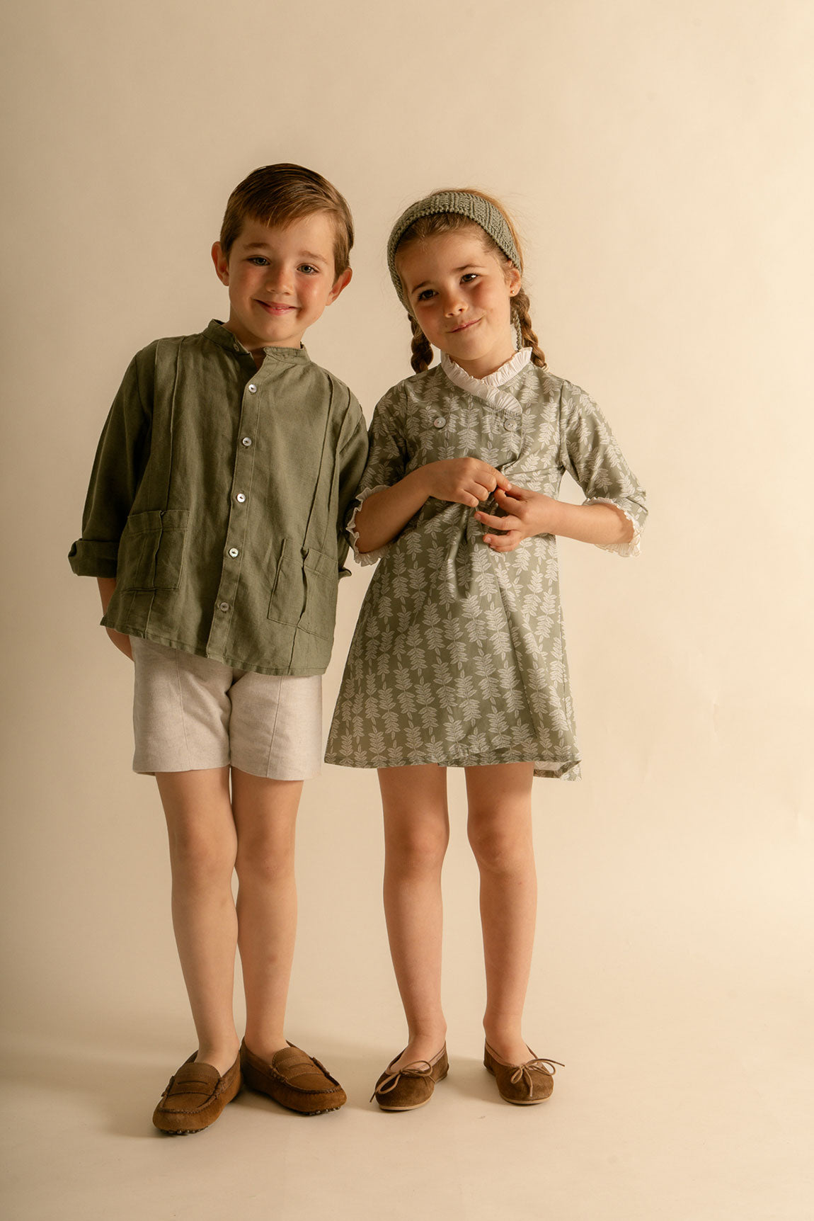 Guayabera Verde Caza