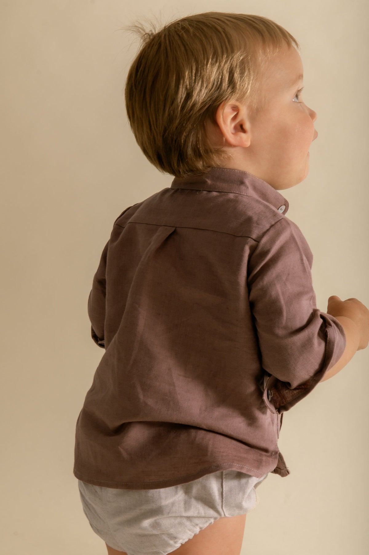 Guayabera Berenjena