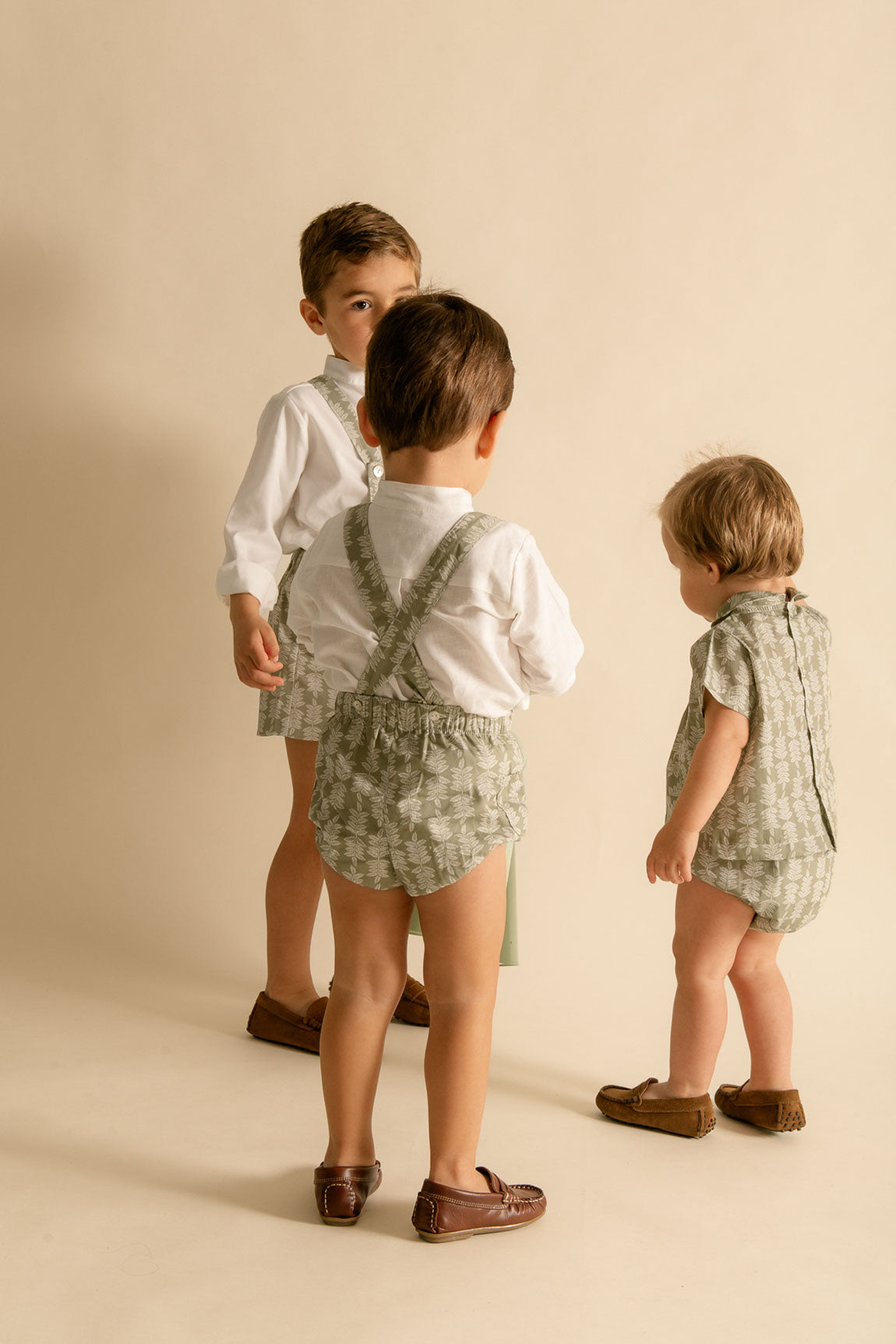 Pantalón Bolsillos Helechos