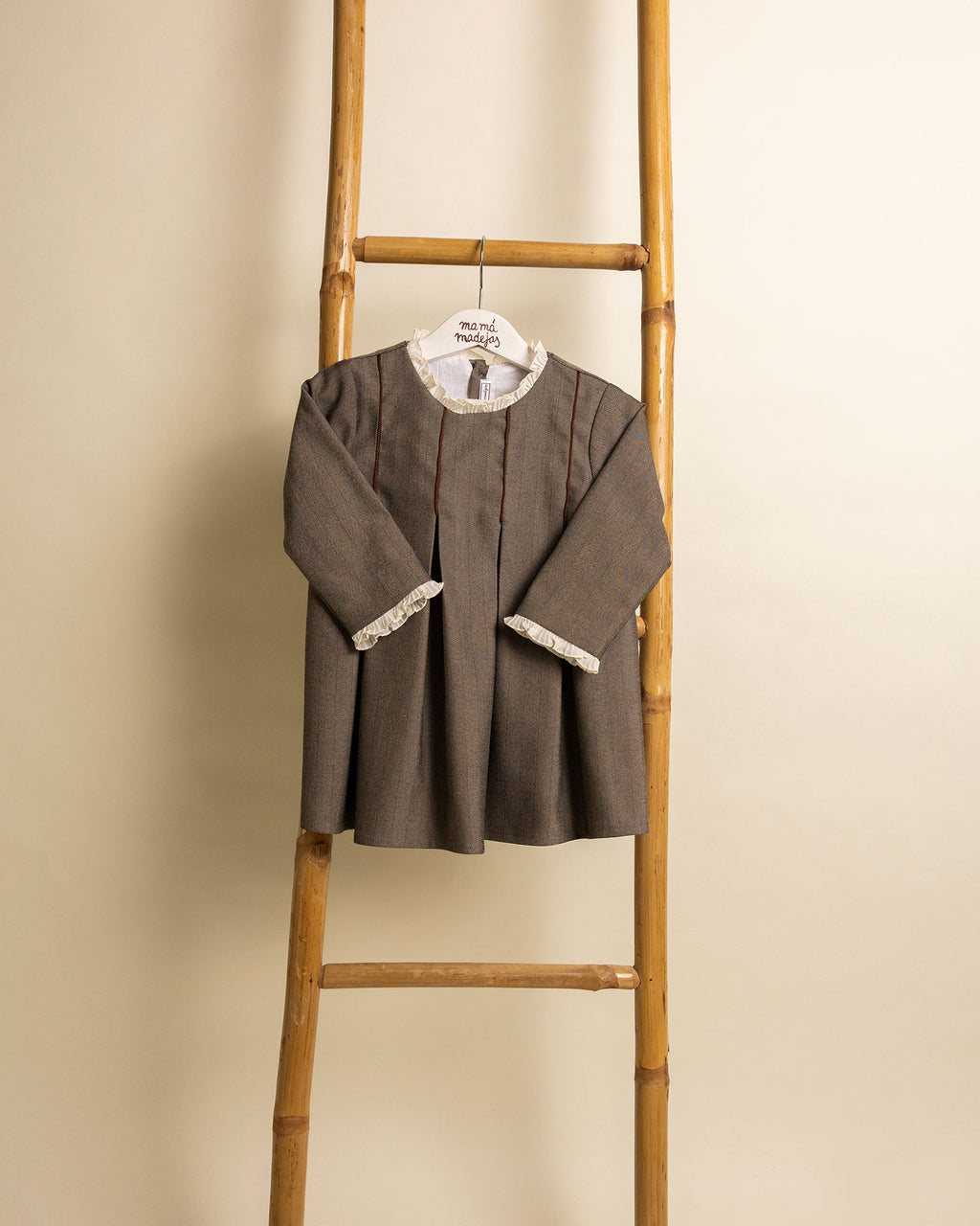 Vestido Tablas Zig zag