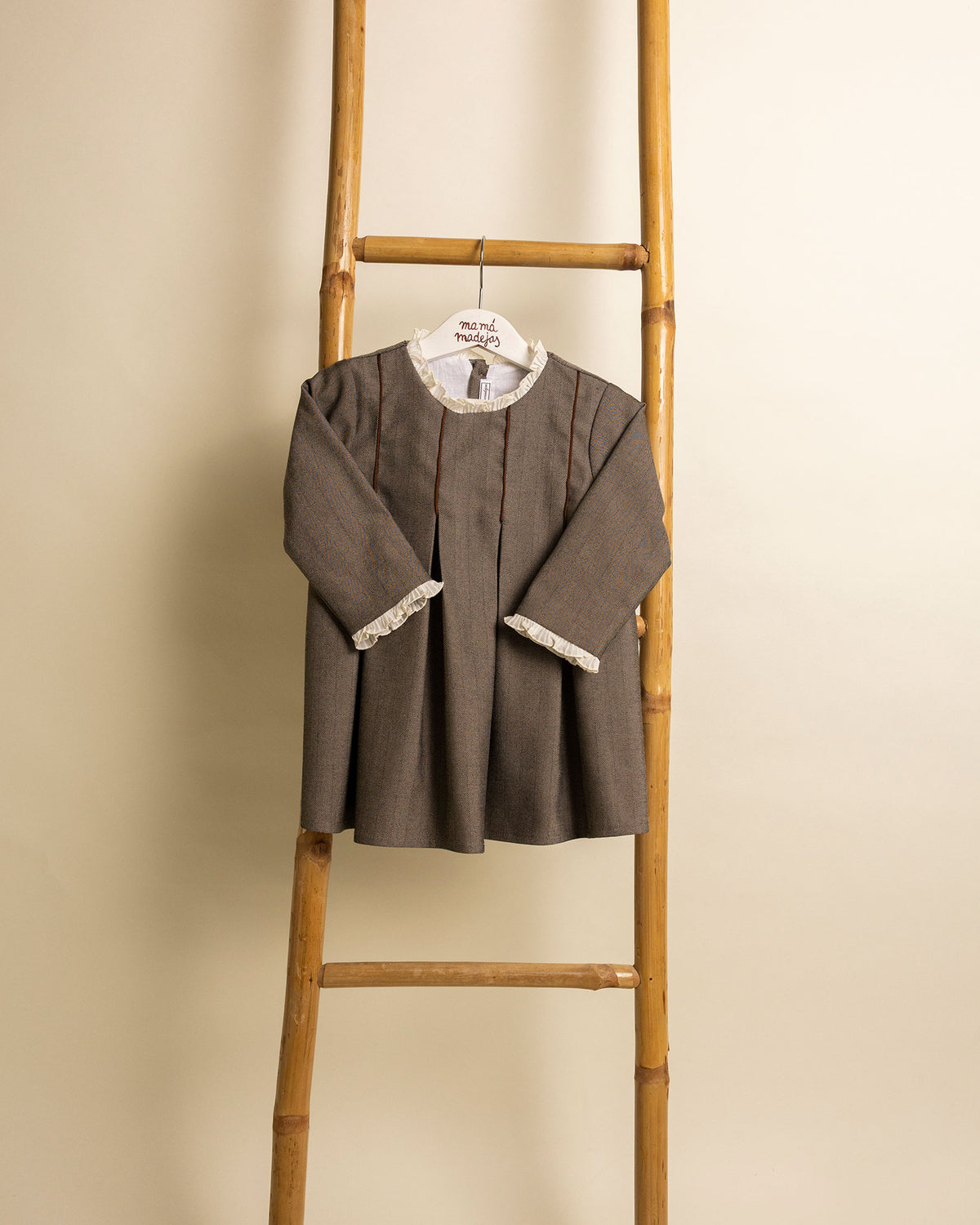 Vestido Tablas Zig zag